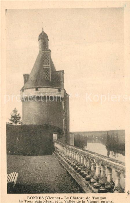 Bonnes Vienne Le Chateau de Touffou La Tour Saint Jean et la Vallee de la Vienne
