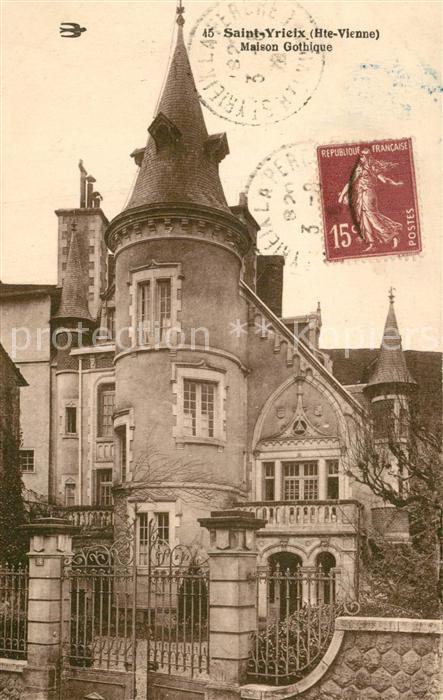 Saint-Yrieix-sous-Aixe Maison Gothique