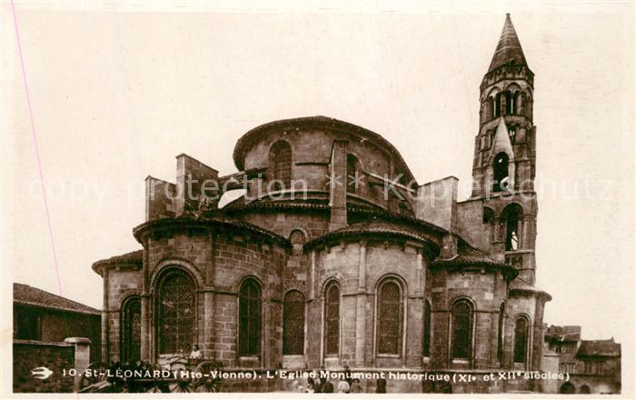 Saint-Leonard-de-Noblat Eglise Monument historique