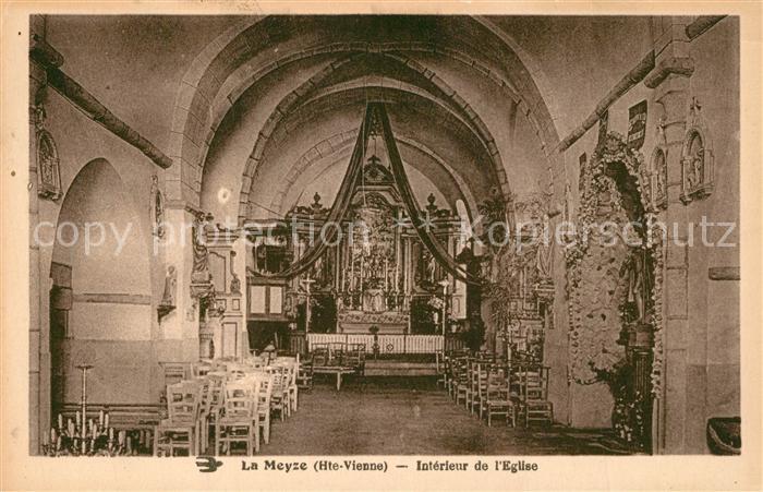 La Meyze Interieur de l’Eglise
