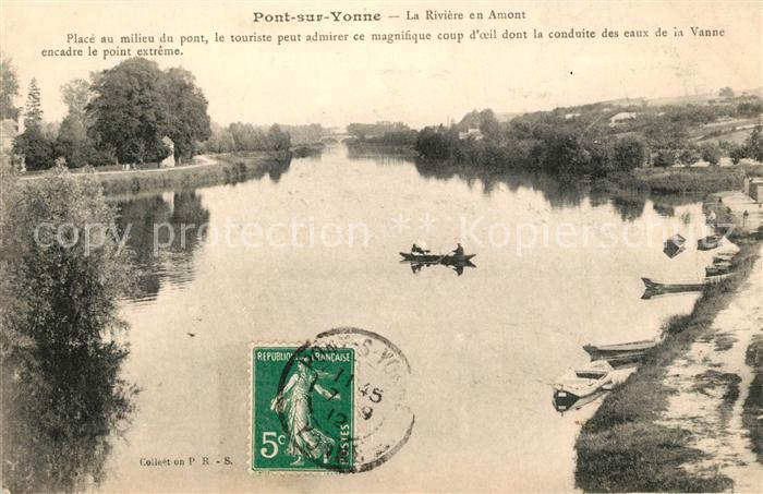 Pont-sur-Yonne La Riviere en Amont