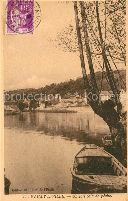 Mailly-la-Ville Un joli coin de peche