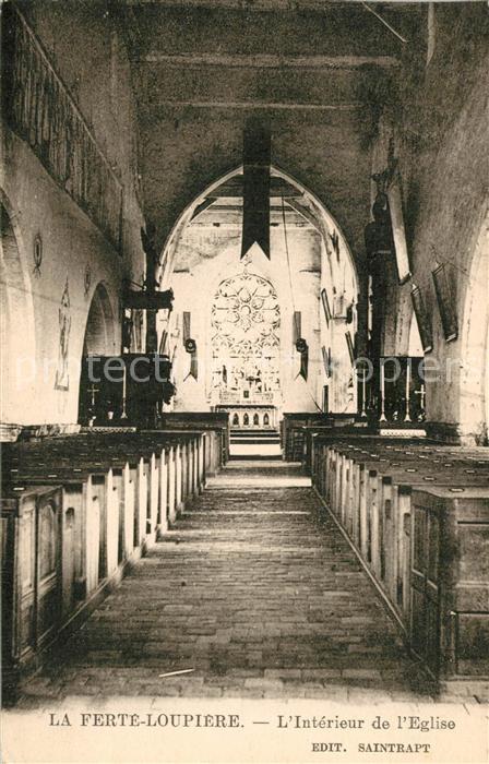La Ferte-Loupiere Interieur de l'Eglise