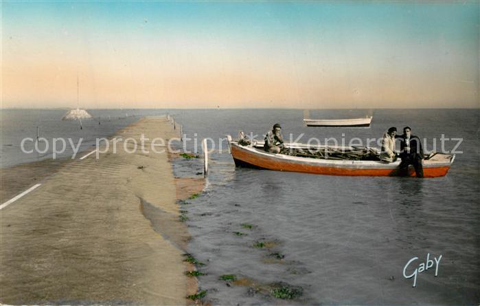 Vendee Passage du Gois Maree Montante