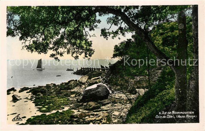 Ile de Noirmoutier Coin de Cote Anse Rouge