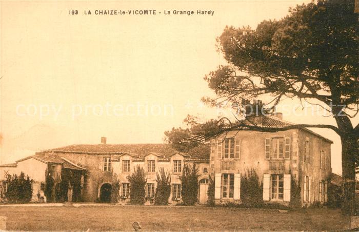 La Chaize-le-Vicomte La Grange Hardy