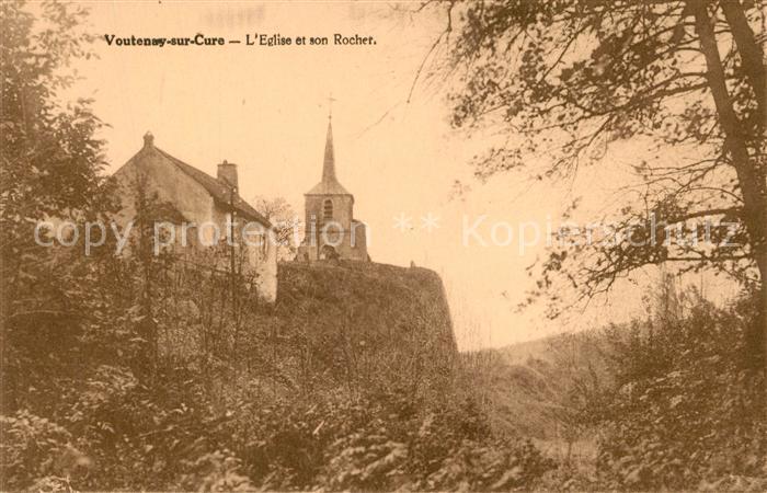 Voutenay-sur-Cure Eglise et son Rocher