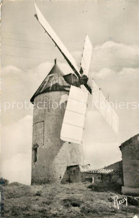 Ile de Noirmoutier Un beau moulin de La Gueriniere