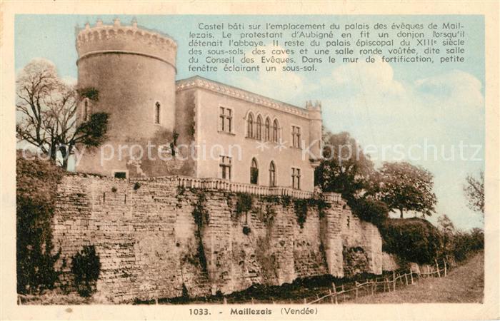 Maillezais Castel de Maillezais