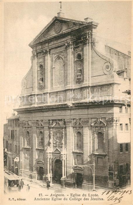 Avignon Vaucluse Eglise du Lycee