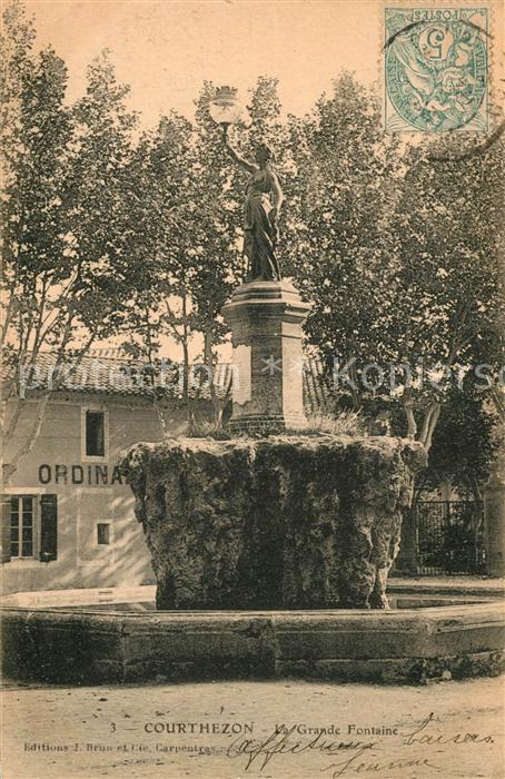 Courthezon La Grande Fontaine