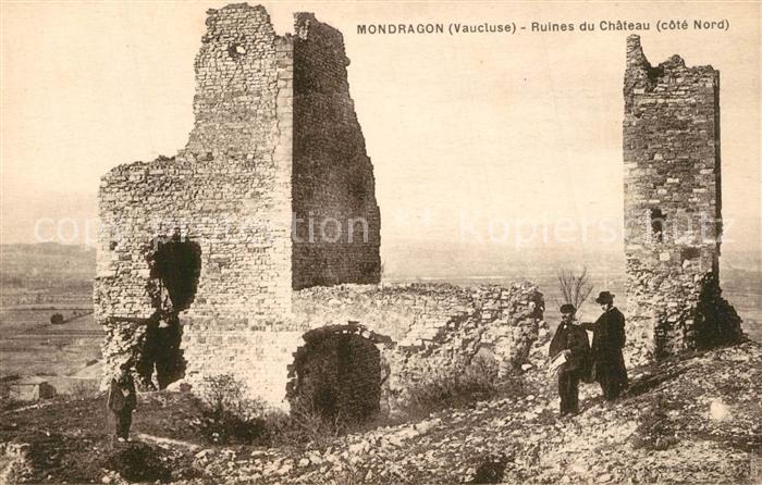 Mondragon Ruines du Chateau Cote Nord
