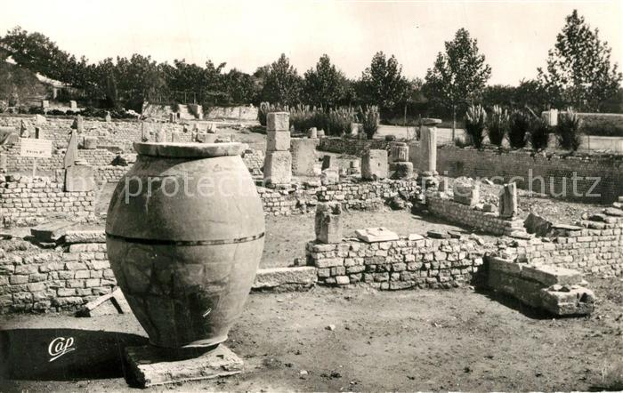 Vaison-la-Romaine Vaucluse Ruines Romaines quartier de Puymen