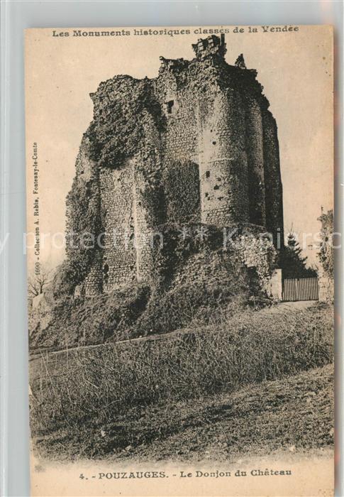 Pouzauges Le Donjon du Chateau