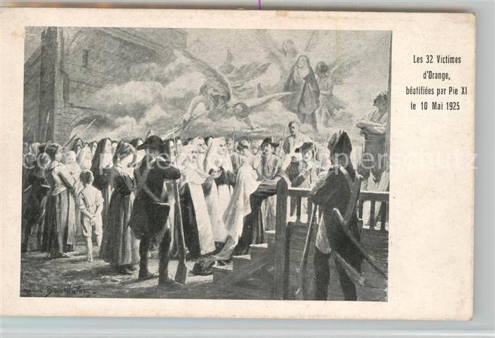 Orange Vaucluse Les 32 Victimes d’Orange beatifiees par Pie XI le Mai 1925