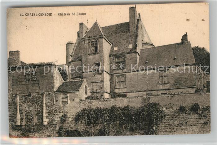 Chatel-Censoir Chateau de Faulin
