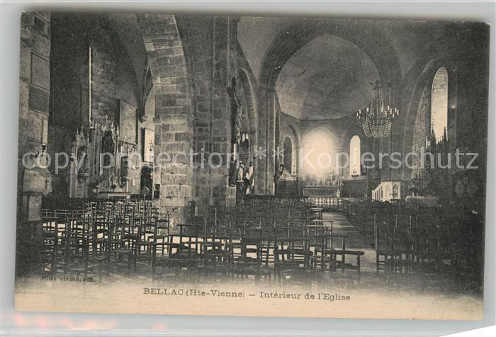 Bellac Interieur de l'Eglise