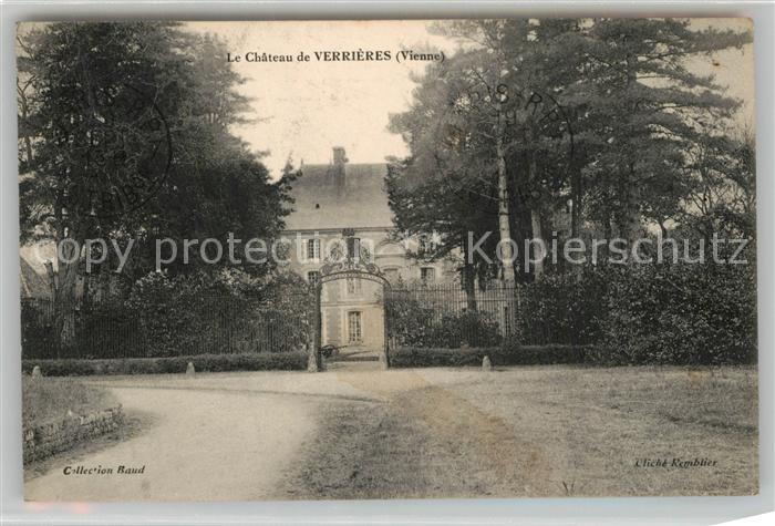 Verrieres Vienne Le Chateau de Verrieres