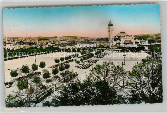 Limoges Haute Vienne Le Champ de Juillet et la Gare