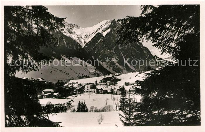 Pralognan-la-Vanoise Panorama en hiver Alpes