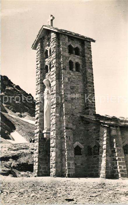 Col de l Iseran Chapelle de Notre Dame de la Prudence Alpes Francaises