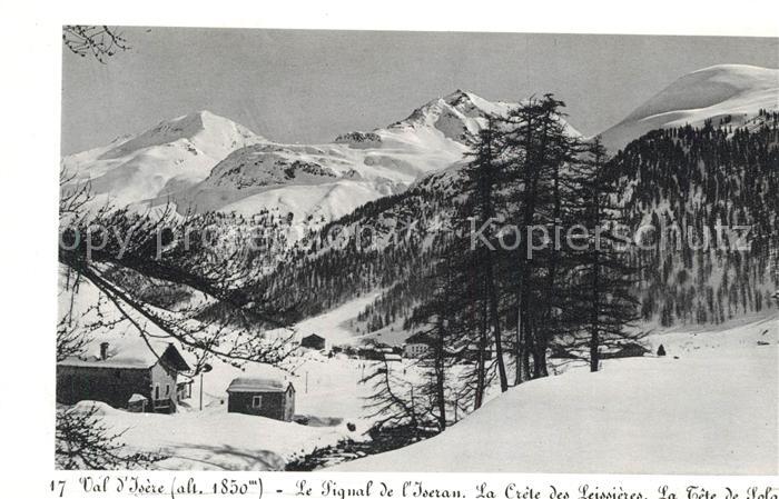 Val d Isere Panorama en hiver Alpes Francaises