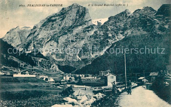 Pralognan-la-Vanoise Panorama et le Grand Marchet Alpes Francaises