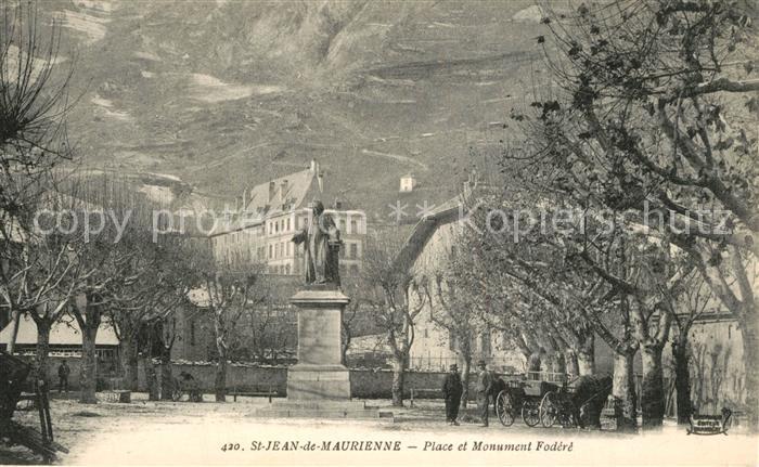 Saint-Jean-de-Maurienne Place et Monument Fodéré