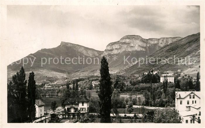 Challes-les-Eaux Vue du Hotel Moderne Le Nivollet et le