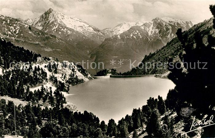 Aussois Le Barrage Panorama Alpes Francaises