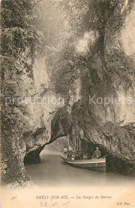 Gresy-sur-Aix Les Gorges du Sierroz