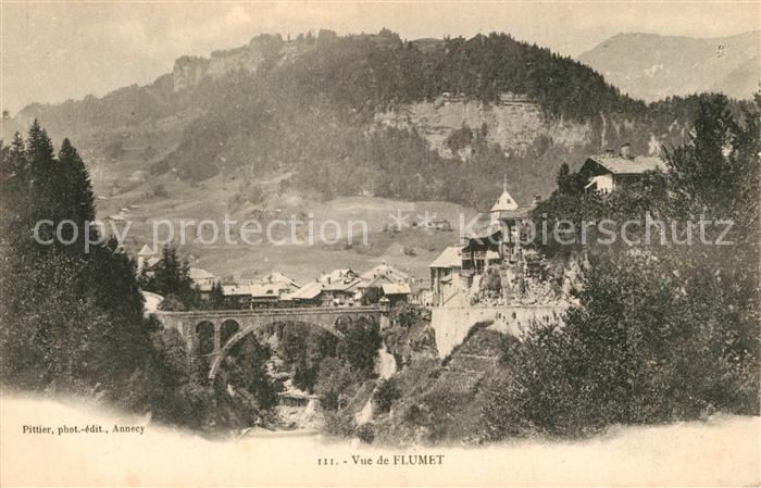 Flumet Panorama Alpes