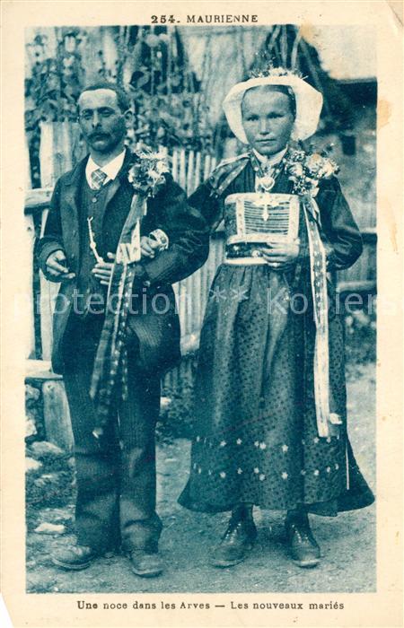 Saint-Jean-de-Maurienne Une noce dans les Arves les nouveaux mariés