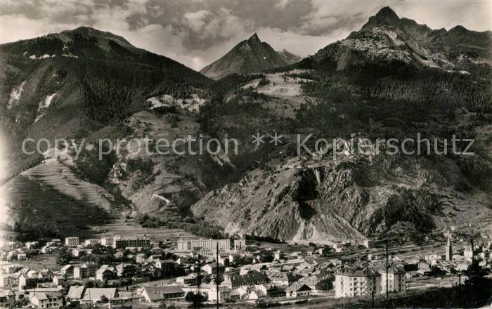 Modane Panorama Aiguille Doran et le Rateau Alpes Francaises