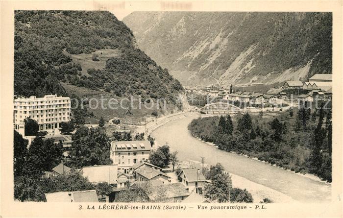 La Lechere les Bains Vue panoramique Hotel Radiana Alpes