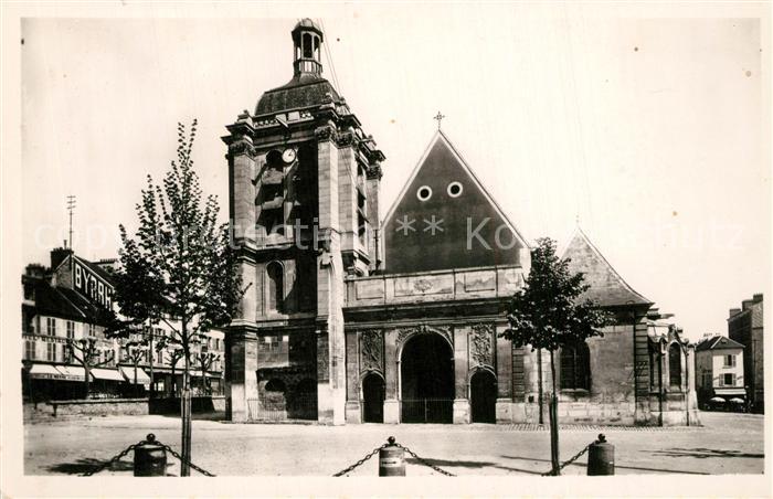 Pontoise  Val-d Oise Eglise Notre Dame