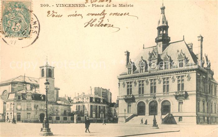 Vincennes Place de la Mairie