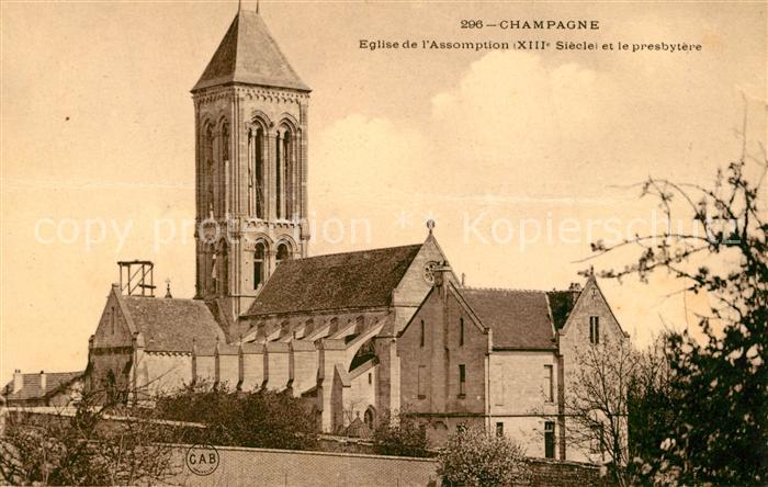 Champagne-sur-Oise Eglise de l'Assomption