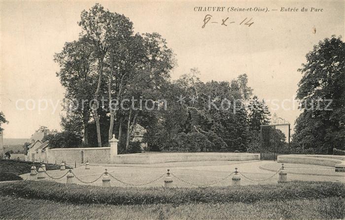 Chauvry Entrée du Parc