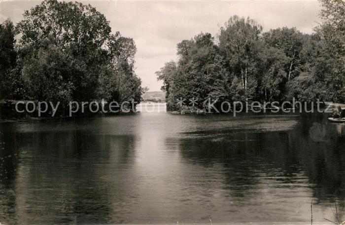 Chantemesle Restaurant Chez Marcel La passe vers Moisson et l'entrée du Bras de