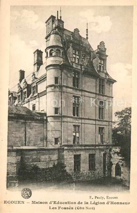 Ecouen Maison d Education de la Légion d'Honneur Les Fossés