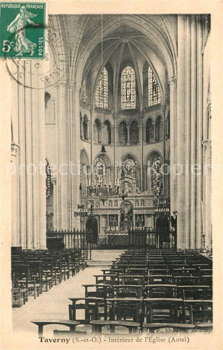 Taverny Intérieur de l'Eglise