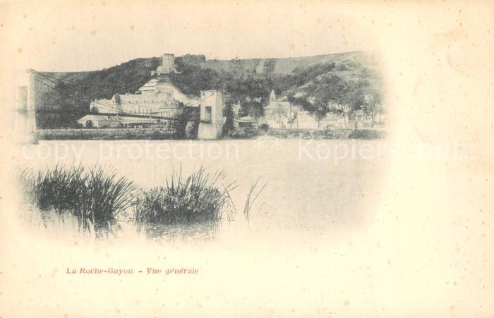 La Roche-Guyon Vue Generale Pont