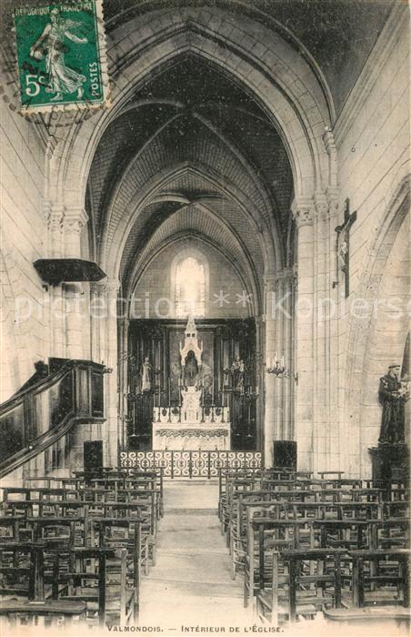 Valmondois Intérieur de l'Eglise