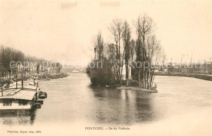 Pontoise Val-d Oise Ile du Pothuis
