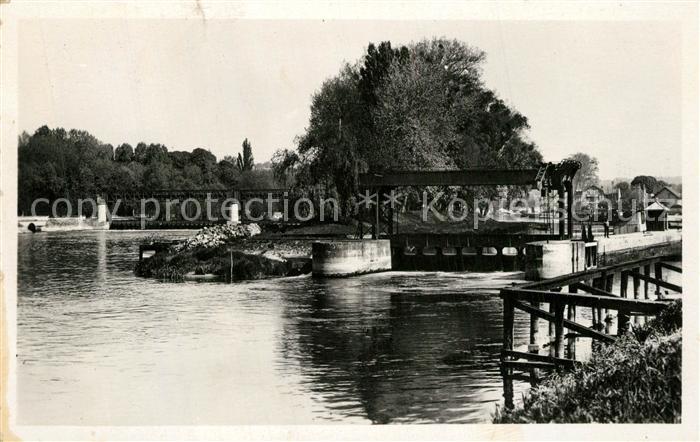 Pontoise Val-d Oise Le Barrage et les Perthuis