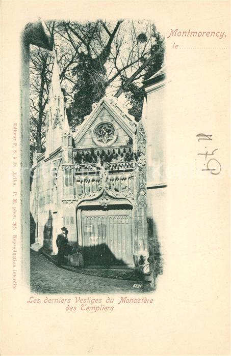 Montmorency Les derniers Vestiges du Monastère des Templiers