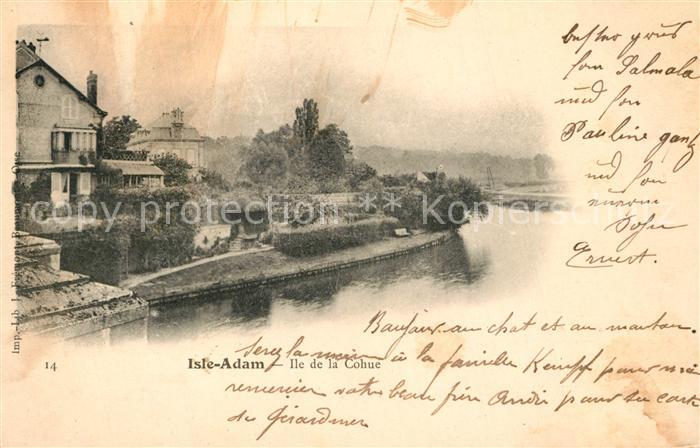 L Isle-Adam 95 Val-d Oise Ile de la Cohue