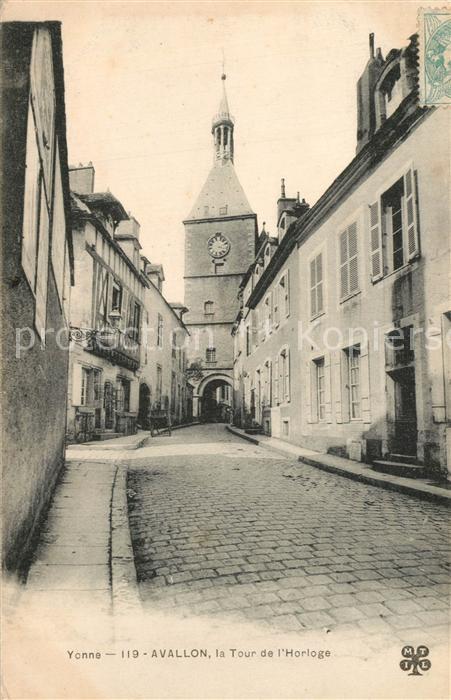 Avallon Tour de l_Horloge