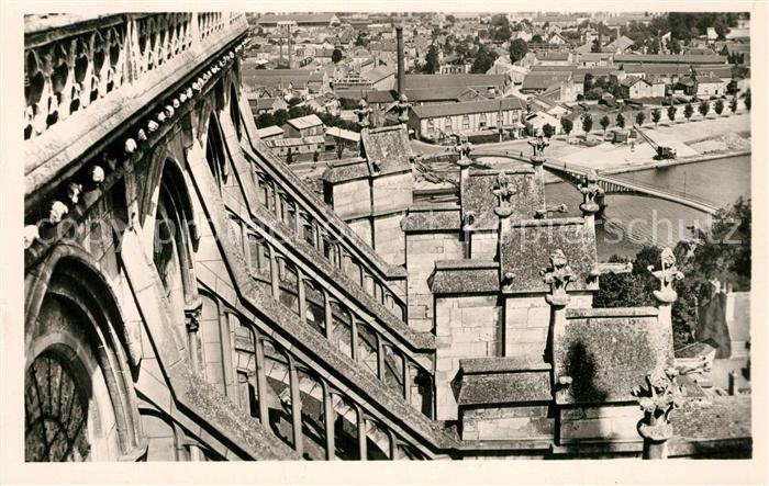Auxerre Panorama vu de la Cathedrale